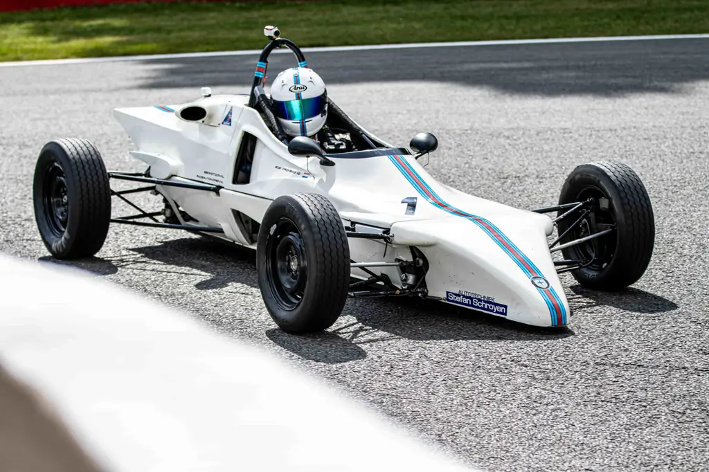 Formule Ford 1600 van Race Motion op het circuit van Spa-Francorchamps